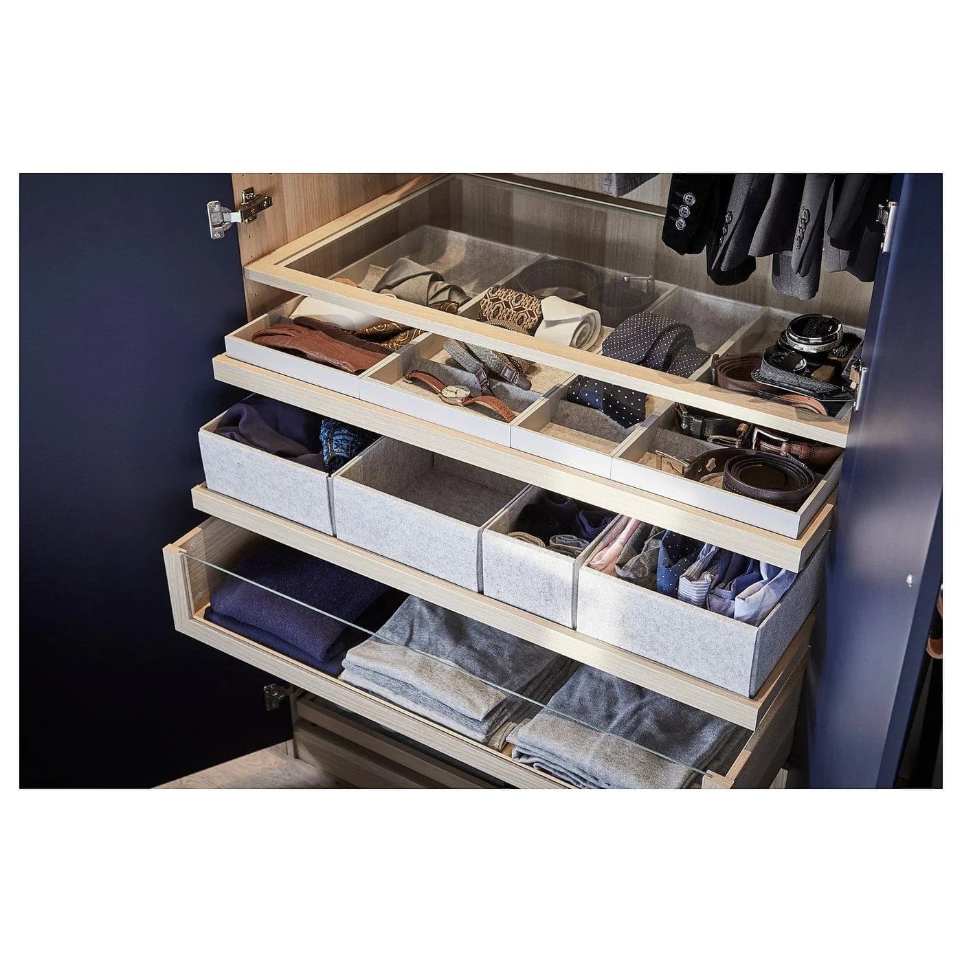 IKEA KOMPLEMENT Glaseinlegeboden für PAX Kleiderschrank