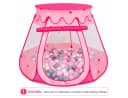 SELONIS Kinder Spielzelt Rosa 105x90 cm Bild 2