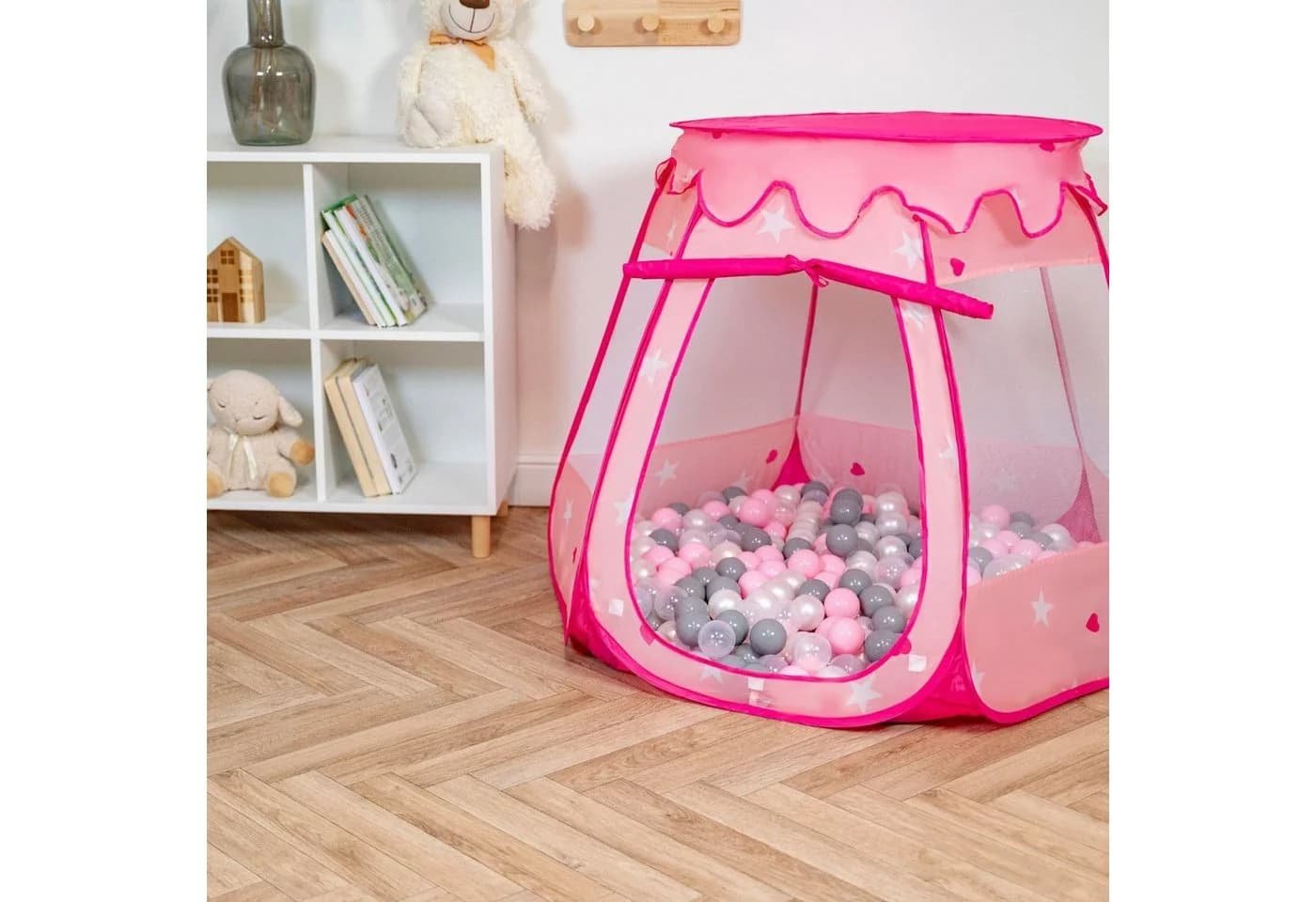 SELONIS Kinder Spielzelt Rosa 105x90 cm - Bild 4