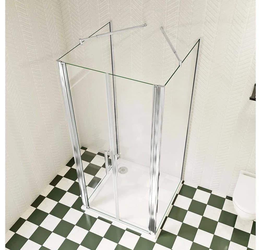 duschspa Komplettdusche ESG U-Form mit Nano-Beschichtung - Bild 4