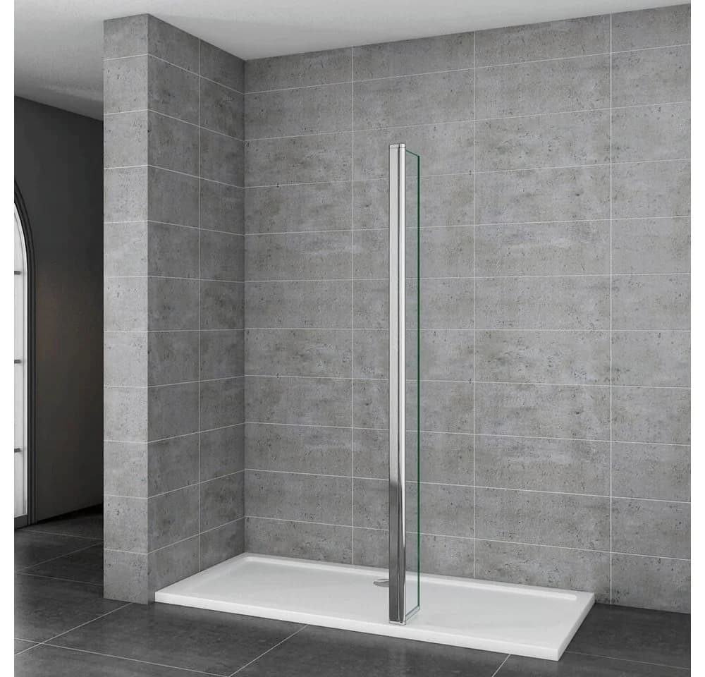 duschspa Duschwand drehbar Flipper-Panel 30/40cm 200cm 8mm ESG Nano Glas