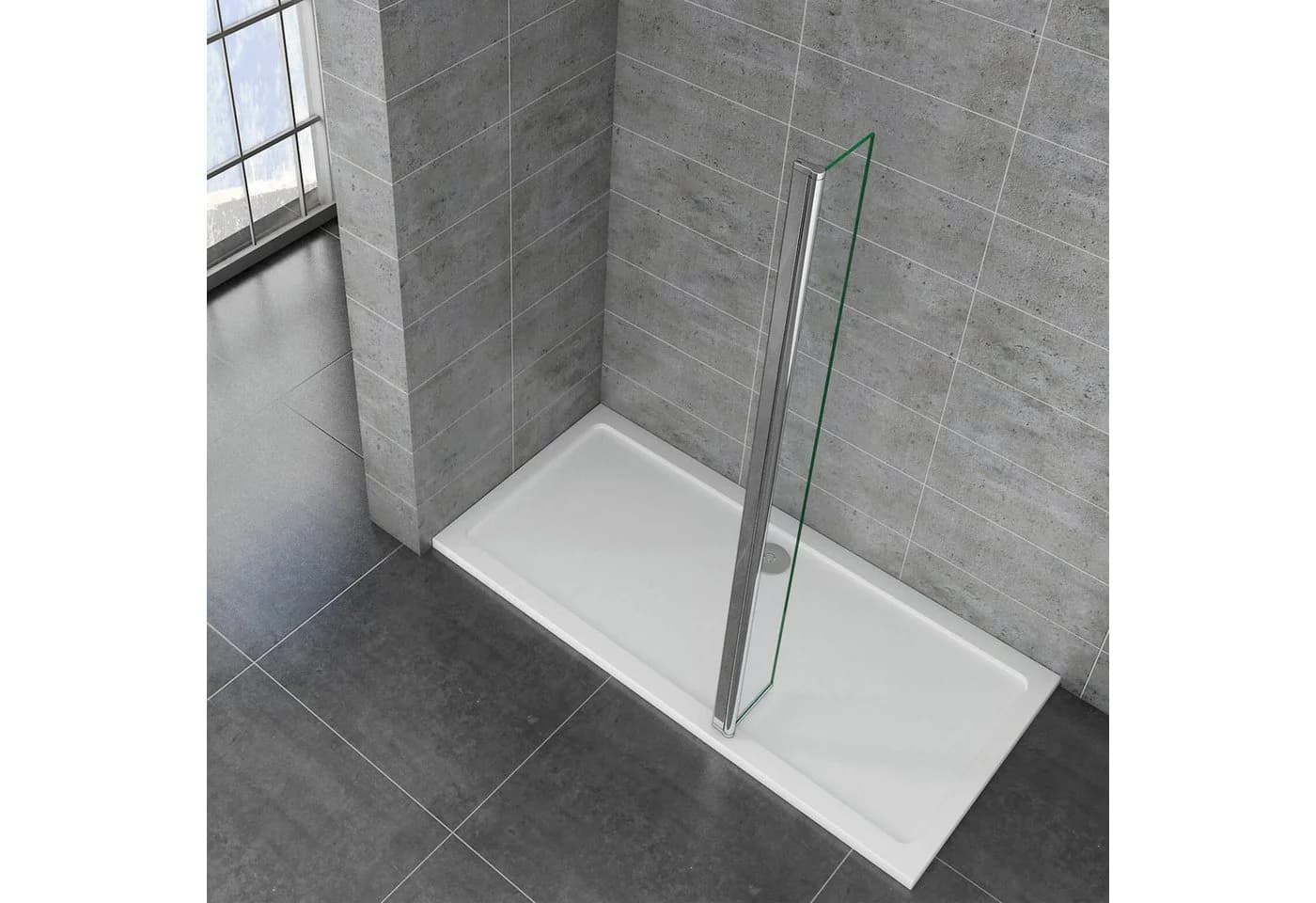 duschspa Duschwand drehbar Flipper-Panel 30/40cm 200cm 8mm ESG Nano Glas - Bild 4