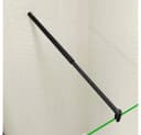 duschspa Duschwand 185cm ESG Nano Glas Schwarz Bild 4
