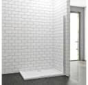 duschspa Duschwand 180cm ESG Glas Drehwand mit Nano-Beschichtung Bild 3
