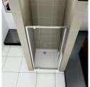 duschspa Dusch-Drehtür 70-100cm ESG Glas verchromt Bild 3