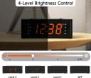 iTOMA Radiowecker Digitaler Bluetooth-Wecker mit FM-Radio, Dual-Alarm & LED-Anzeige Bild 5