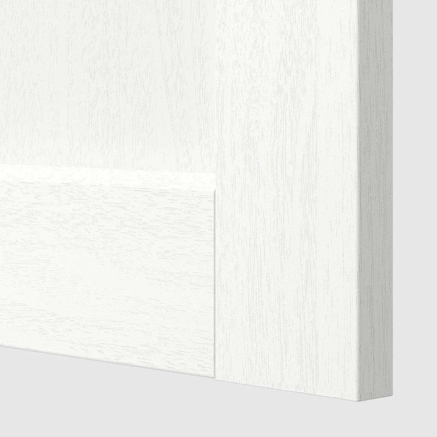 IKEA METOD Hochschrank für Kühl-/Gefrierschrank Weiß ENKÖPING Holzeffekt