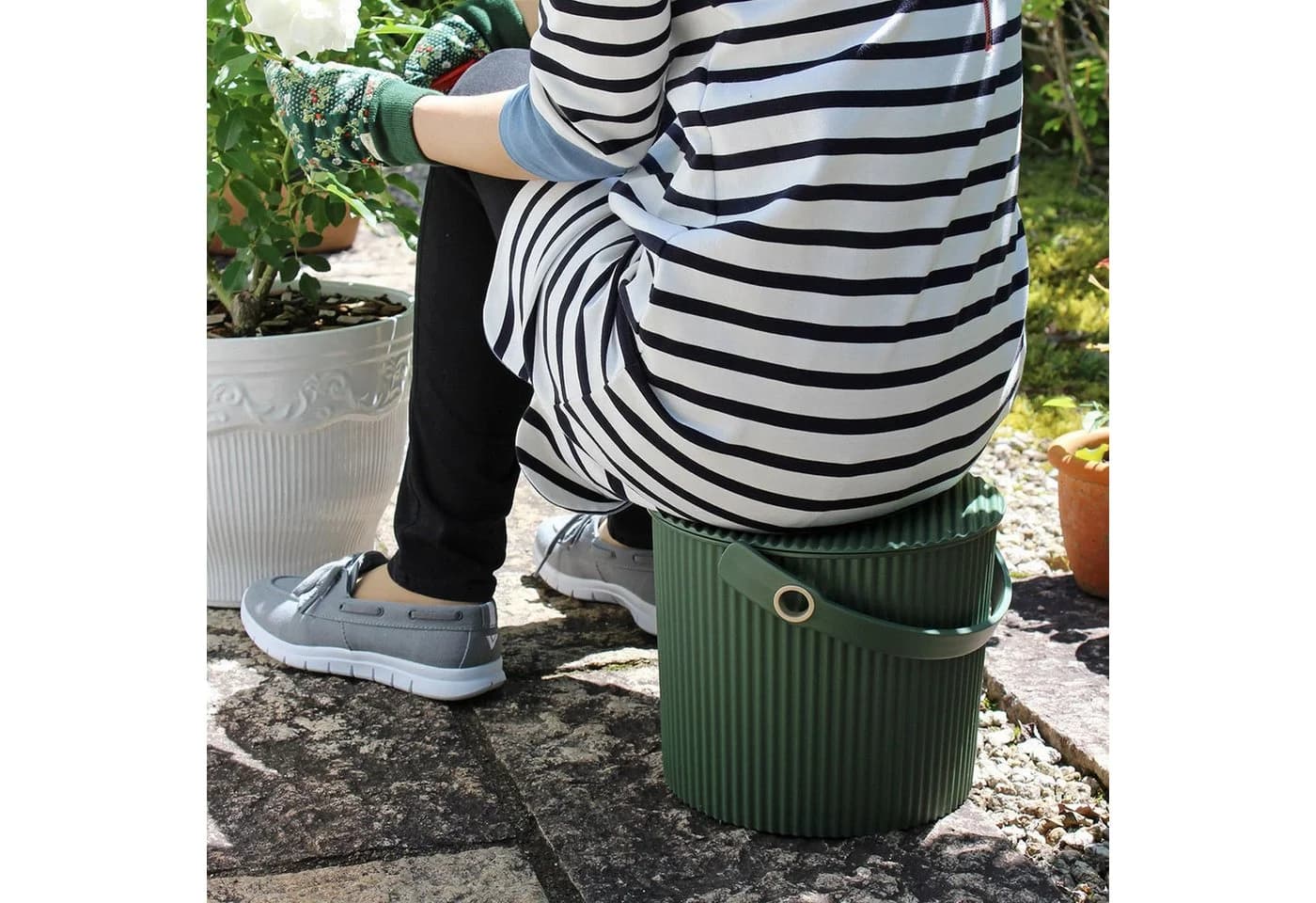 Hachiman Garden Tool Bucket 8 l Kunststoff Eimer