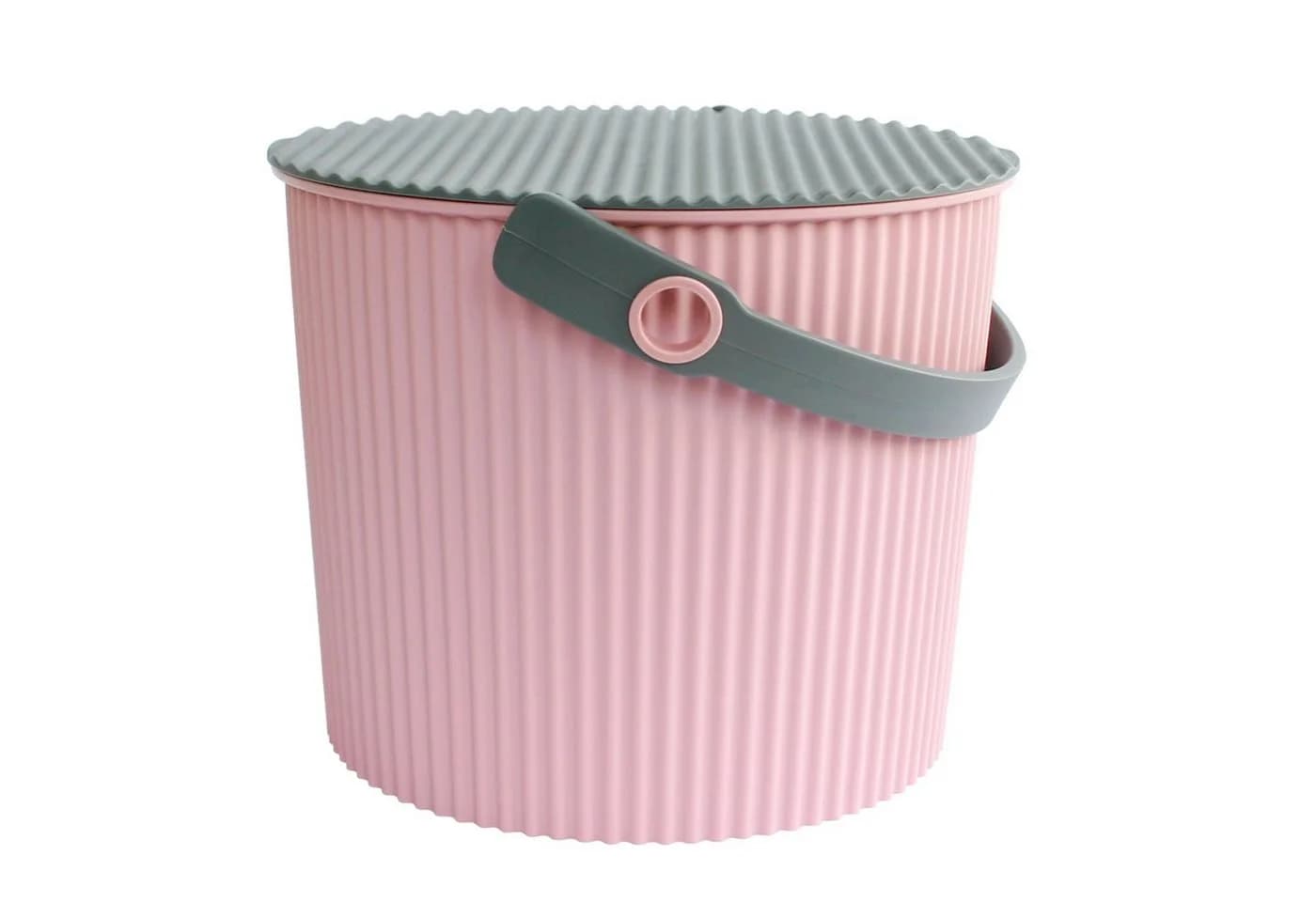 Hachiman Omnioutil Eimer S 8 l Rosé Polypropylen - Bild 2