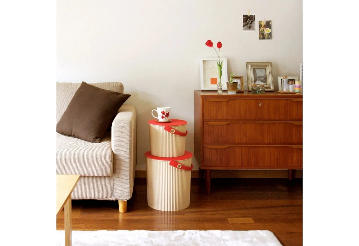Hachiman Omnioutil Eimer S 8 l Rosé Polypropylen - Bild 5