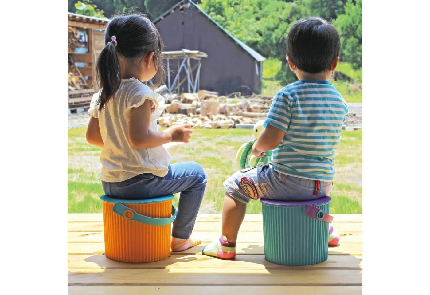 Hachiman Aufbewahrungskorb Omnioutil Mini 4 L Orange