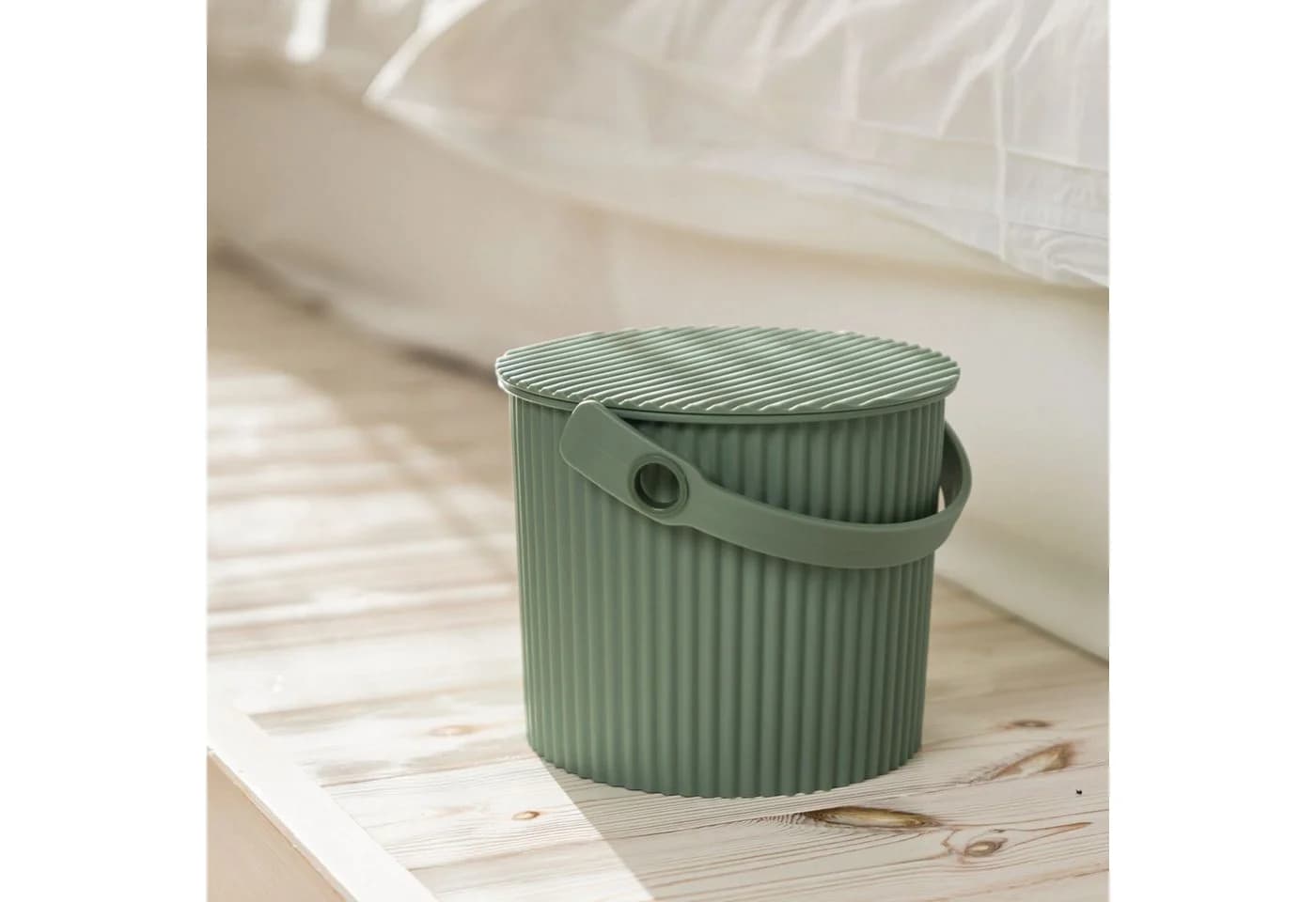 Hachiman Omnioutil Mini-Eimer Pale Green 4 l Kunststoff