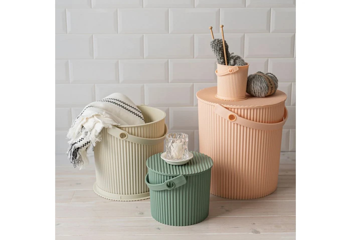 Hachiman Omnioutil Mini-Eimer Pale Green 4 l Kunststoff - Bild 3