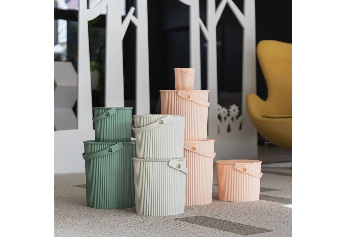 Hachiman Omnioutil Mini-Eimer Pale Green 4 l Kunststoff - Bild 4