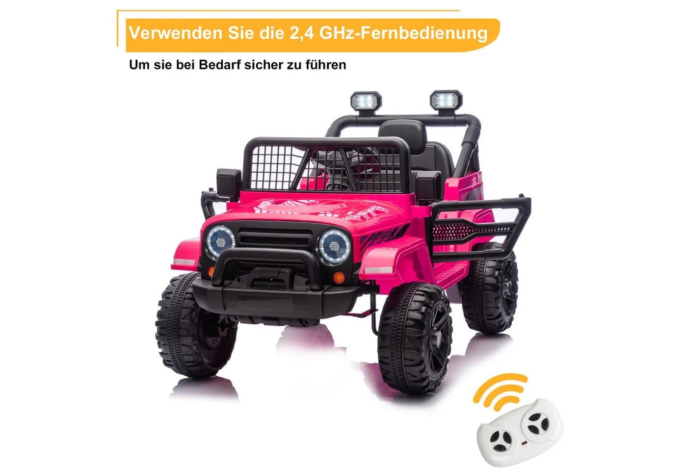 LALAHO Elektro-Kinderauto mit 2,4 GHz Fernbedienung - Bild 4