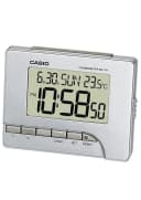 CASIO Quarzwecker DQ-747-8EF Digital mit Thermometer und Snooze silber Bild 2