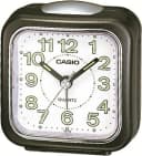 CASIO Quarzwecker TQ-142-1EF Schwarz Analog mit Leuchtzeiger Bild 1