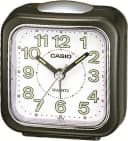CASIO Quarzwecker TQ-142-1EF Schwarz Analog mit Leuchtzeiger Bild 2