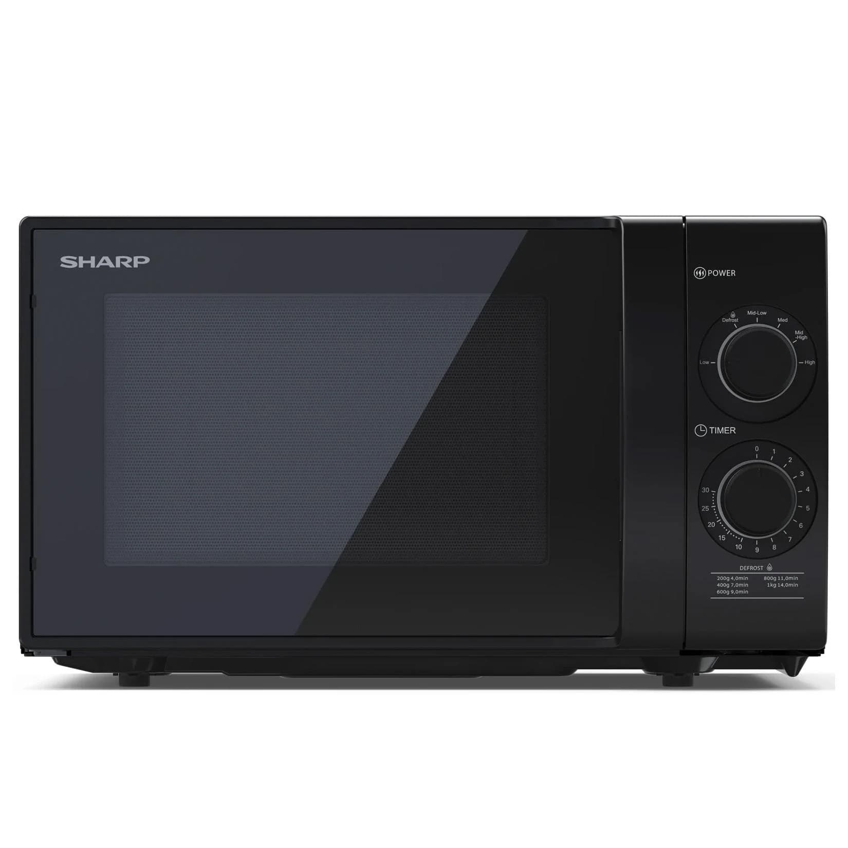 Sharp Mikrowelle 20L Schwarz YC-NS203EB