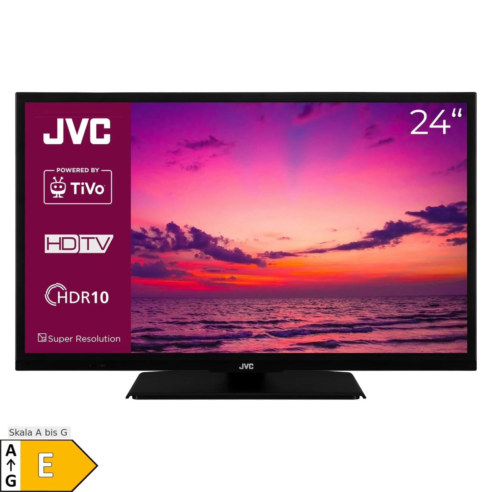 JVC LT-24VH5455 24 Zoll Smart TV HD-Ready HDR Triple-Tuner