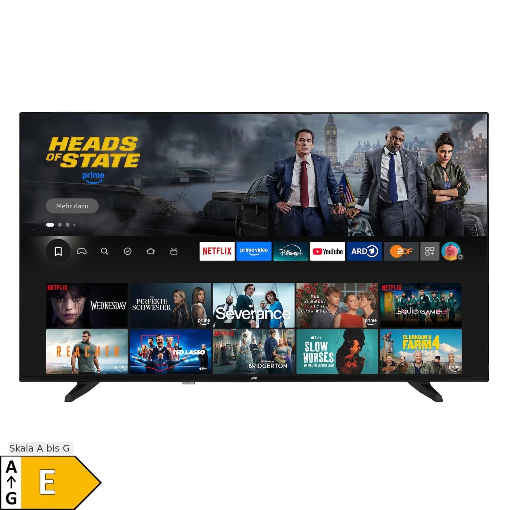 JVC LT-55VRQ3555 55 Zoll QLED Fire TV 4K UHD