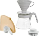 Hario V60 Coffee Server 02 Set mit Glaskanne Grau Bild 2