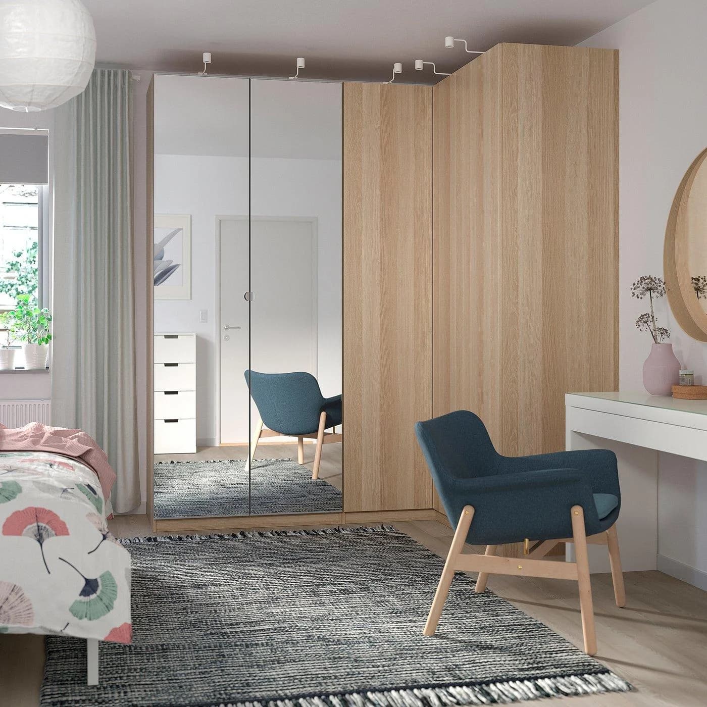 IKEA PAX Eckanbauelement mit 4 Böden