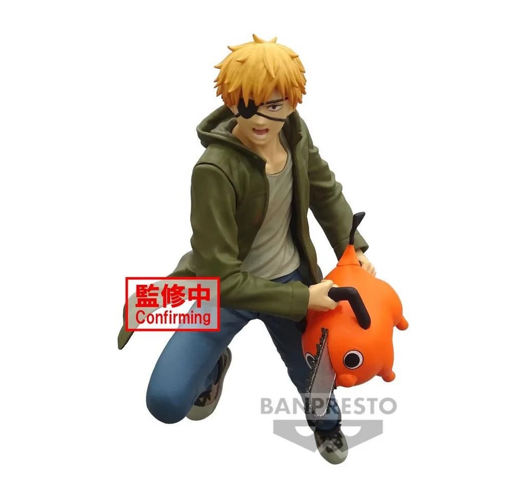 Banpresto Chainsaw Man Vibration Stars Denji & Pochita PVC Figur