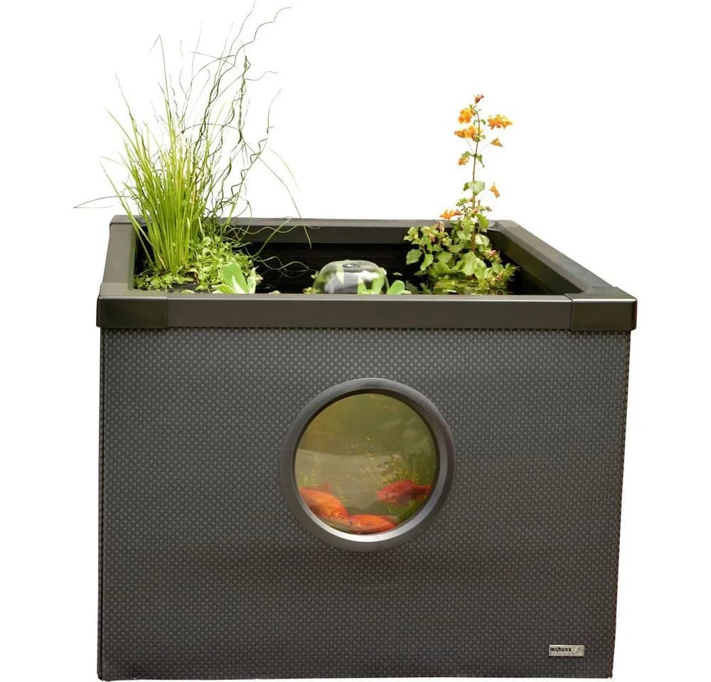 Hozelock Outdoor Aquarium 500 Liter Polyrattan mit 3 Fenstern - Bild 3