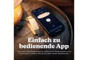 Homedics WakeBand Silent Alarm Vibrationswecker Schwarz Stoff Bild 4