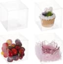 Benecreat Geschenkboxen 30er Set Transparent 9x9x9 cm Faltbar Bild 2