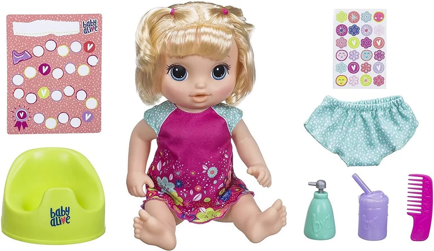 Hasbro Babypuppe Baby Alive Töpfchentanz Interaktiv Beige