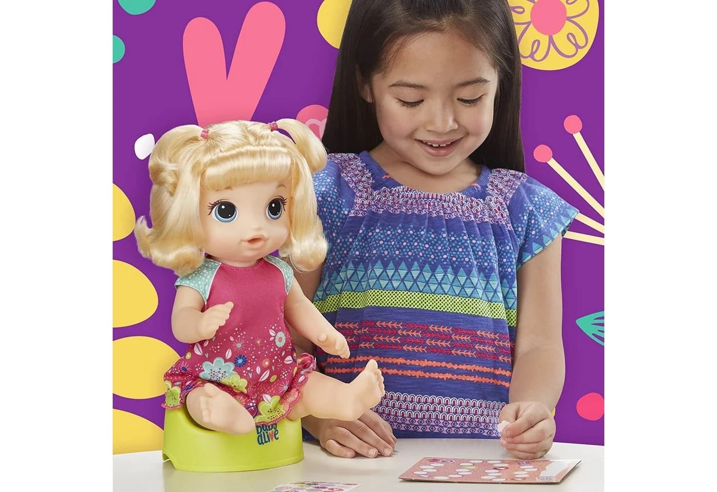 Hasbro Babypuppe Baby Alive Töpfchentanz Interaktiv Beige - Bild 4