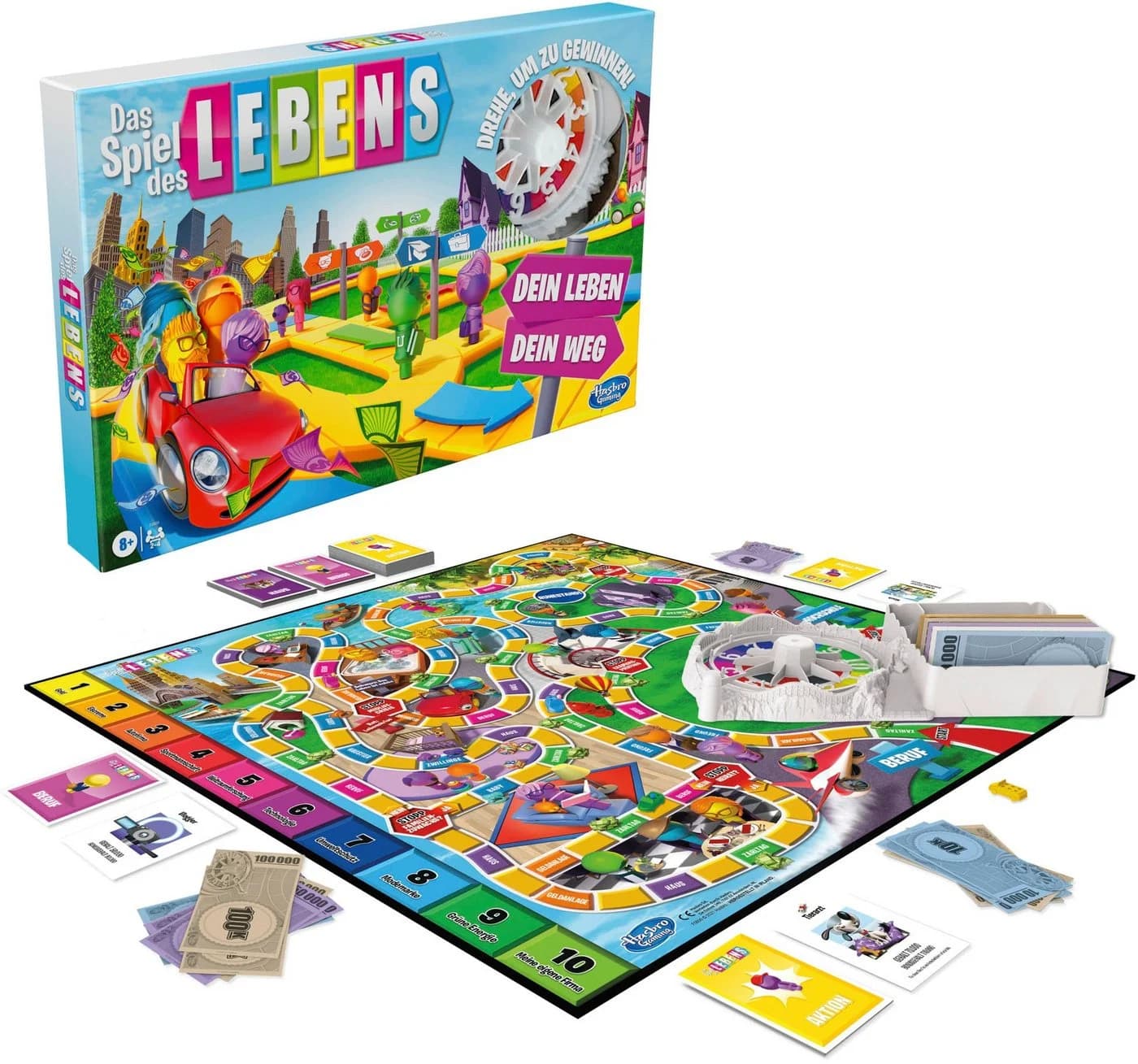 Hasbro Das Spiel des Lebens Brettspiel Bunt - Bild 2