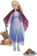 Hasbro Elsa Puppe Disney Frozen 2 Reise-Outfit mit Lagerfeuer Bild 5