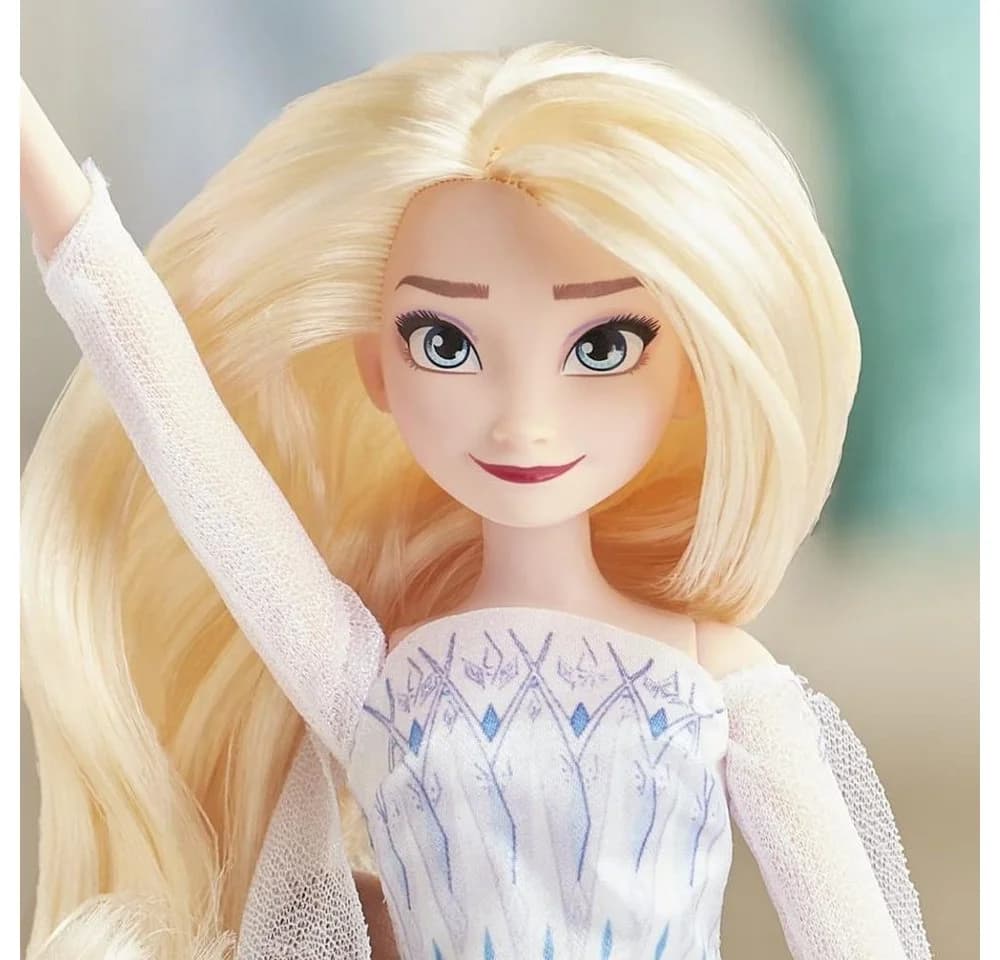 Disney Frozen Königin Elsa Mode Puppe Weiß-Blau Ombré - Bild 4