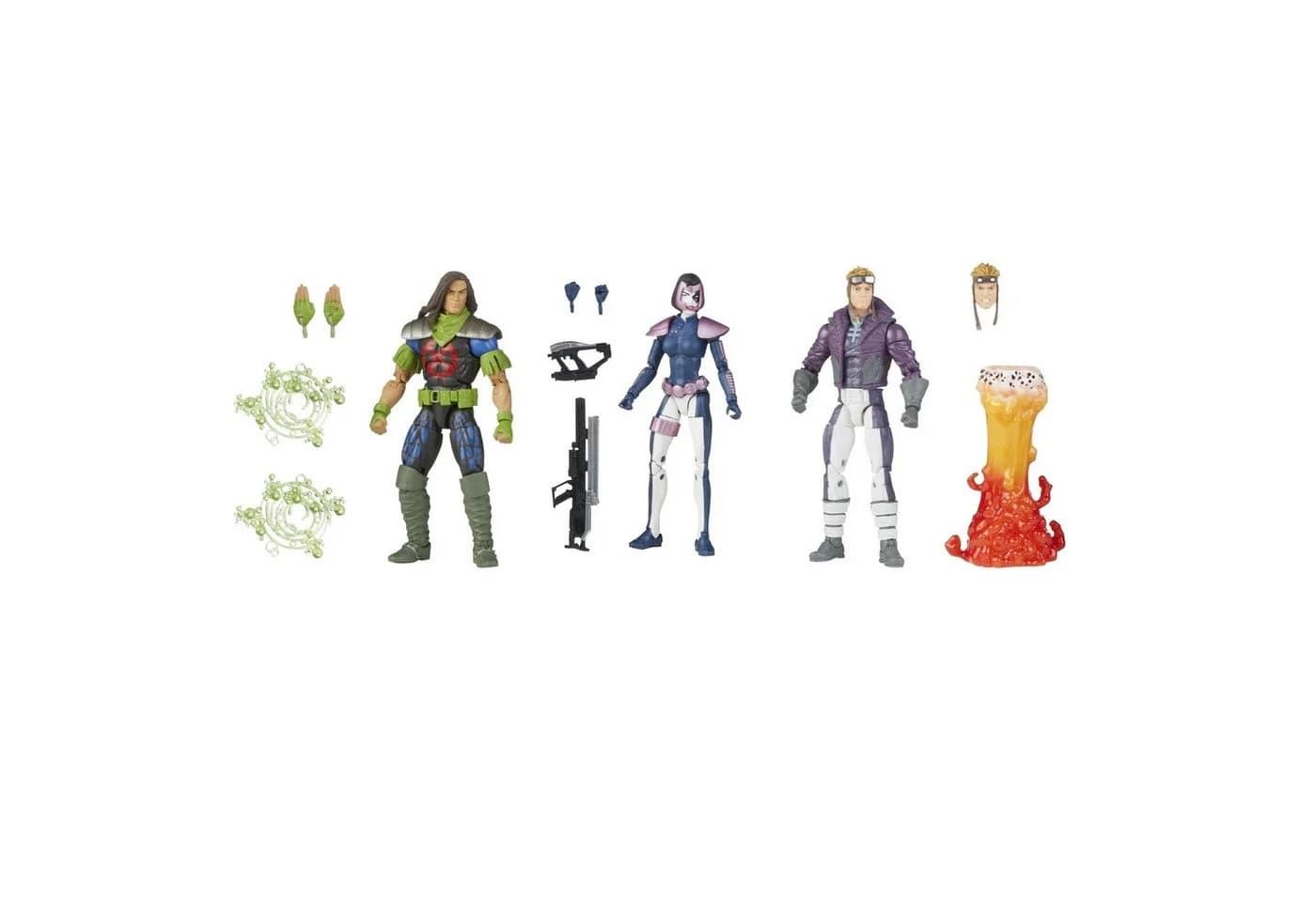 Hasbro Marvel Legends X-Force Multipack Actionfiguren Domino Rictor Cannonball