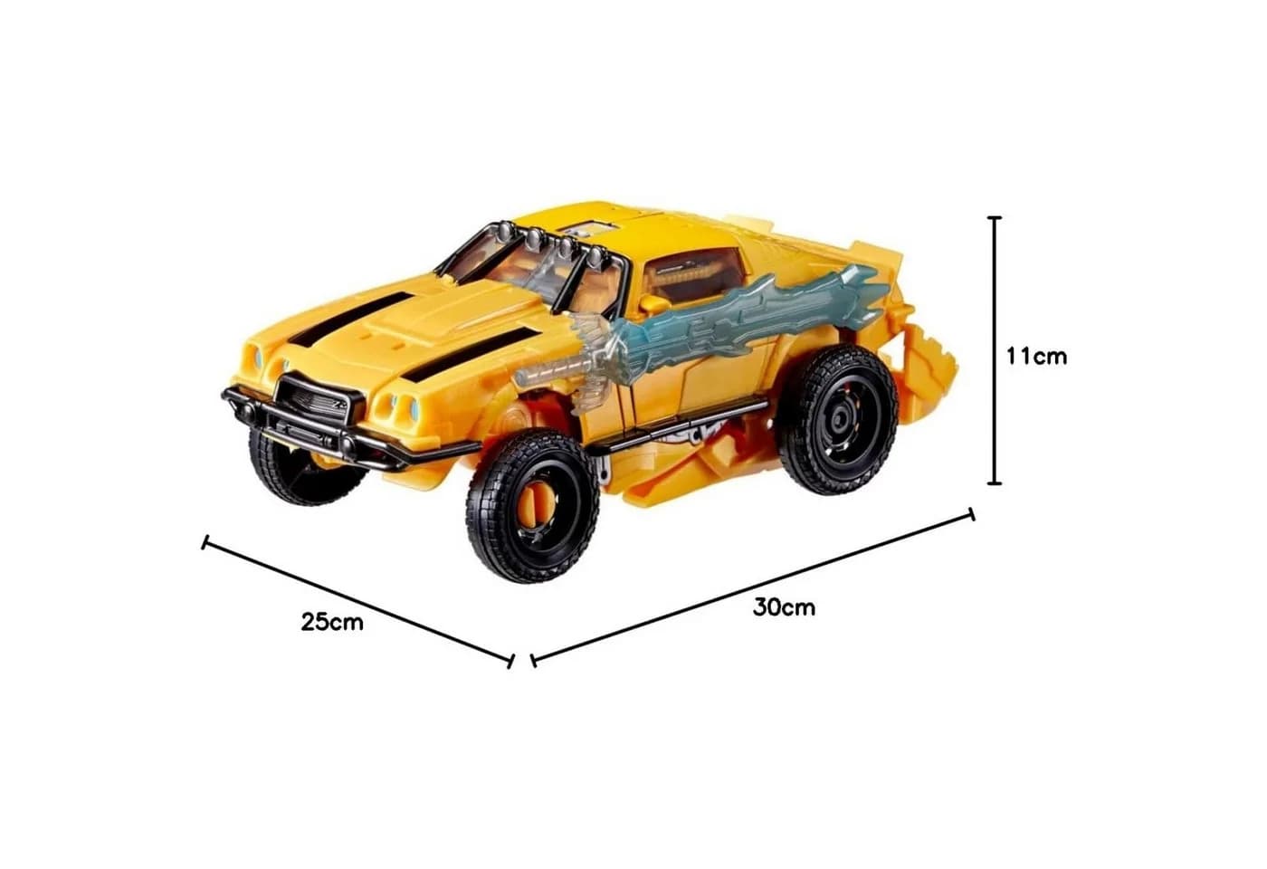 Hasbro Actionfigur Transformers: Aufstieg der Bestien, Beast-Mode Bumblebee