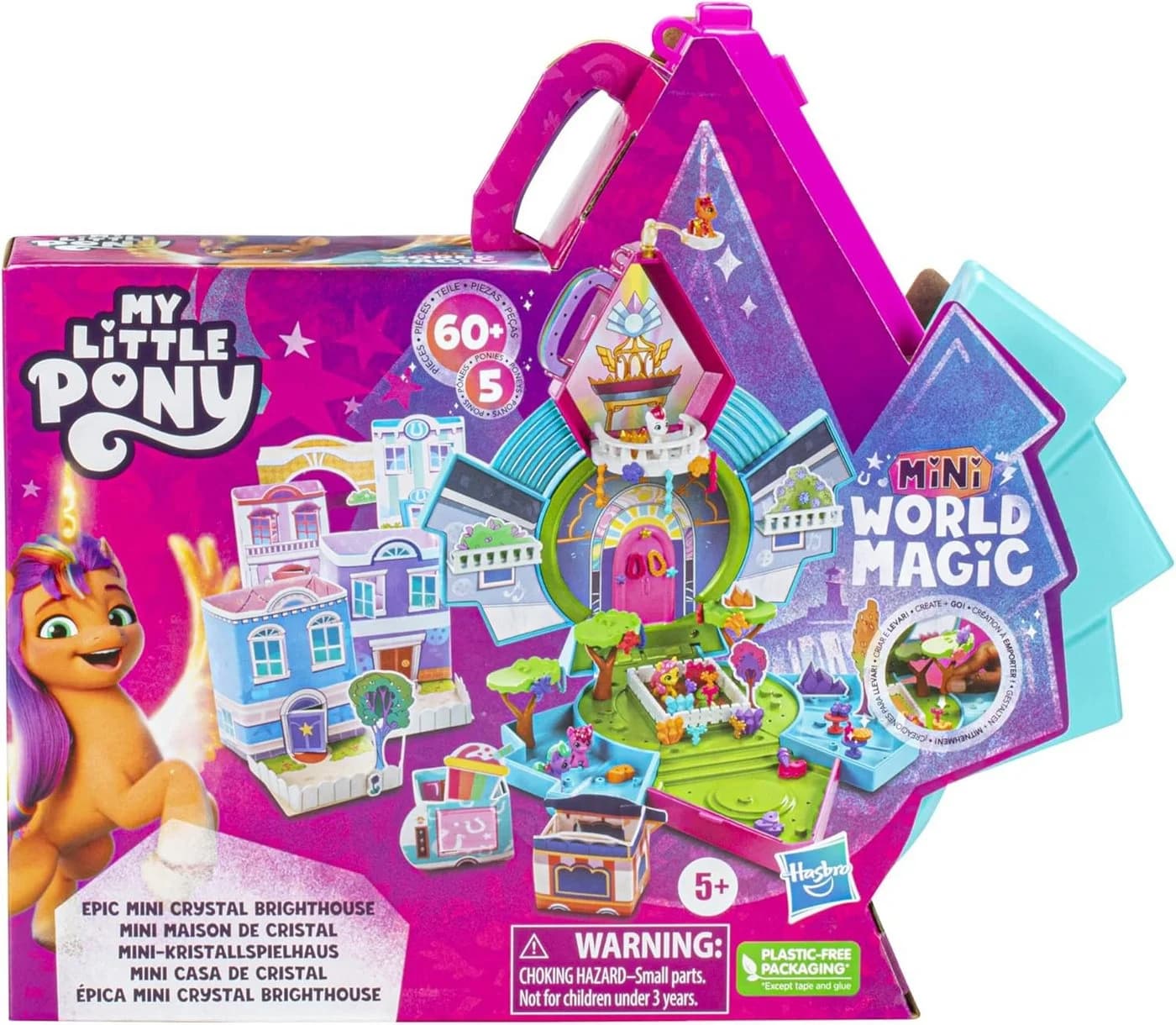 Hasbro Spielwelt My Little Pony - Mini World Magic Mini-Kristallspielhaus Bunt - Bild 2