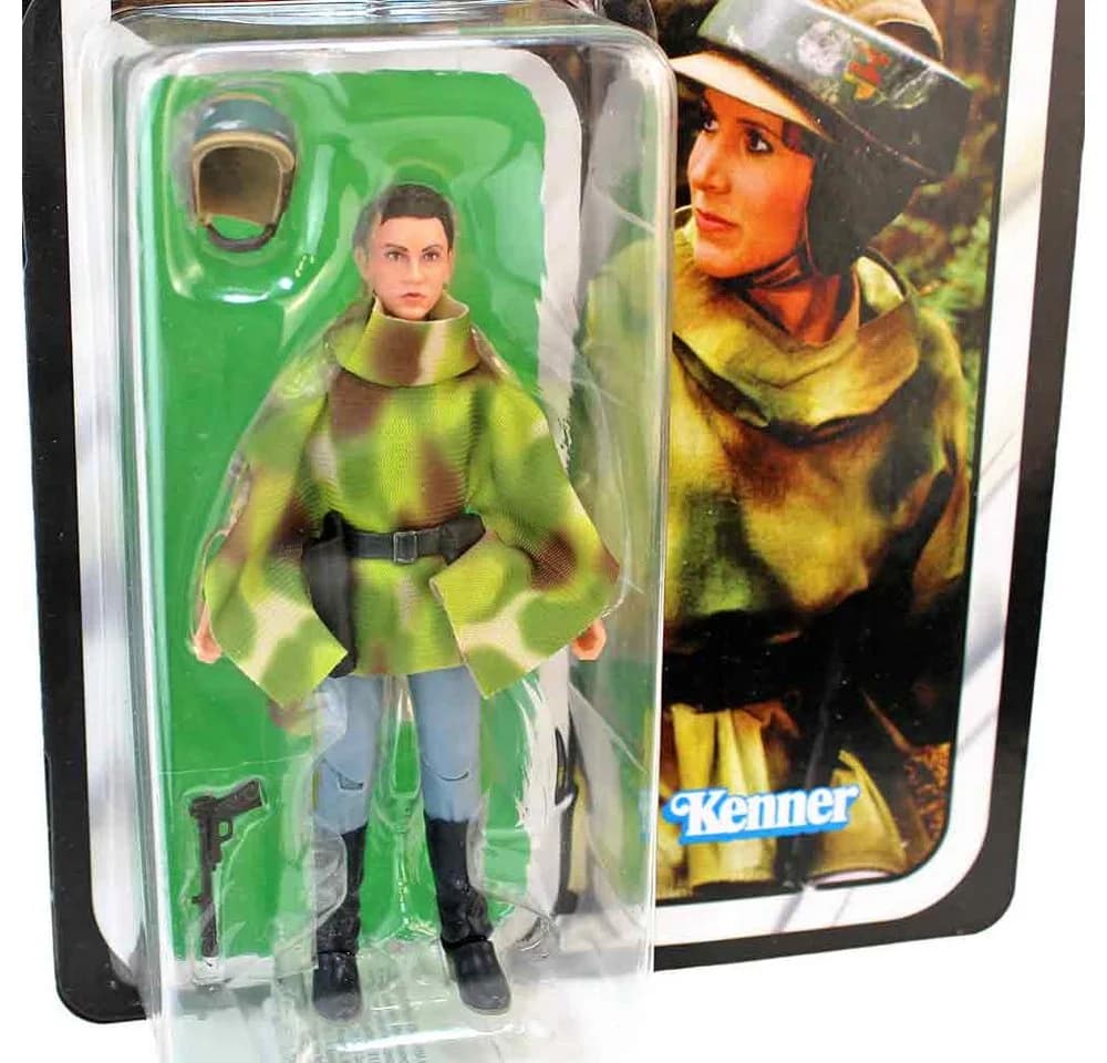 Hasbro Kenner Star Wars Princess Leia Actionfigur 40. Jubiläum Endor