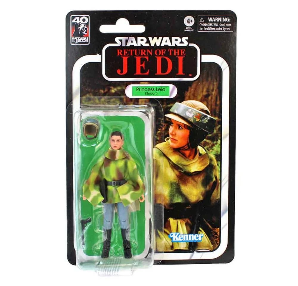 Hasbro Kenner Star Wars Princess Leia Actionfigur 40. Jubiläum Endor - Bild 2