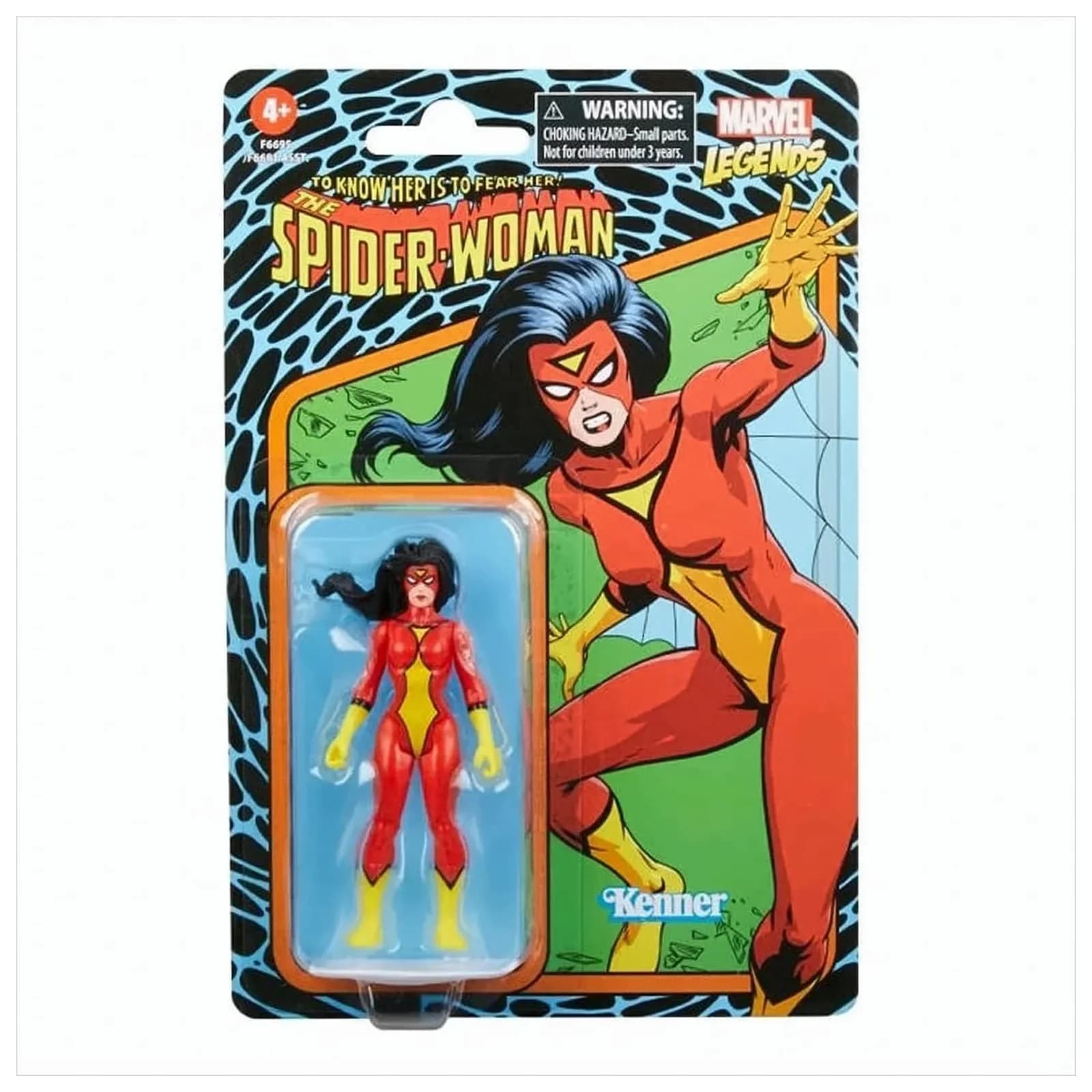 Marvel Legends Spider-Woman Actionfigur 9 cm Retro-Design