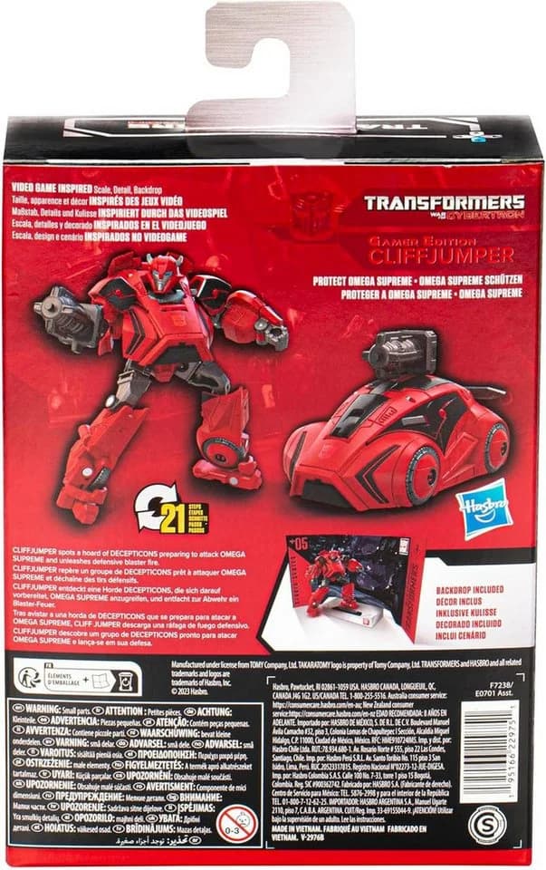 Hasbro Transformers Studio Series Deluxe Cliffjumper Actionfigur - Bild 5