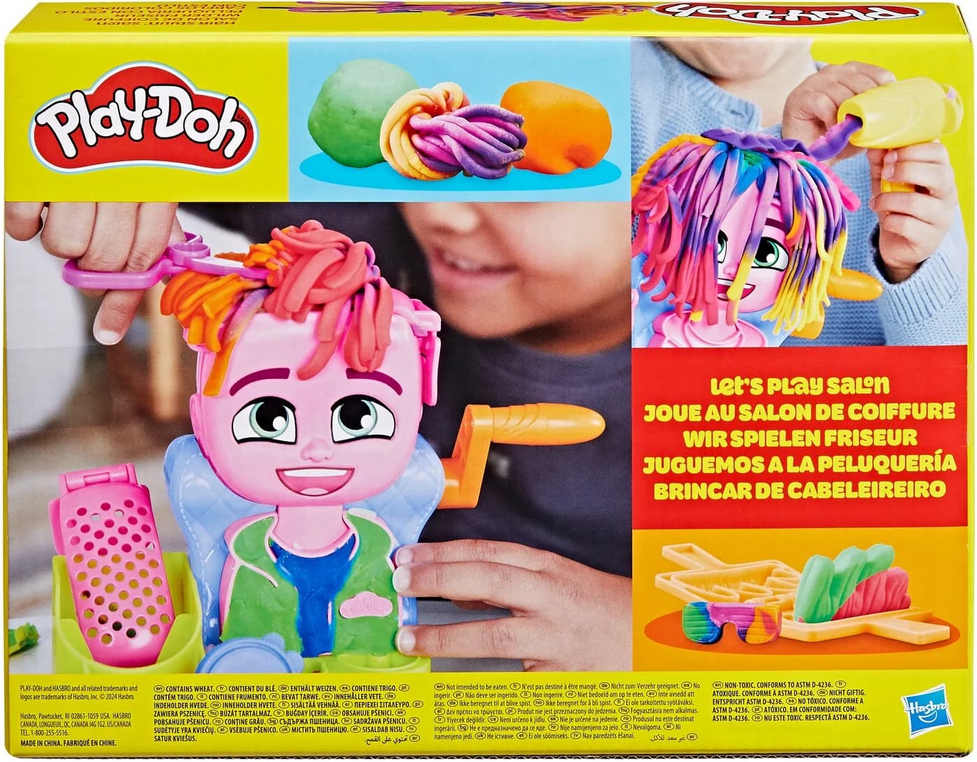 Hasbro Play-Doh Wilder Friseur Knetform-Set mit Zubehör - Bild 3