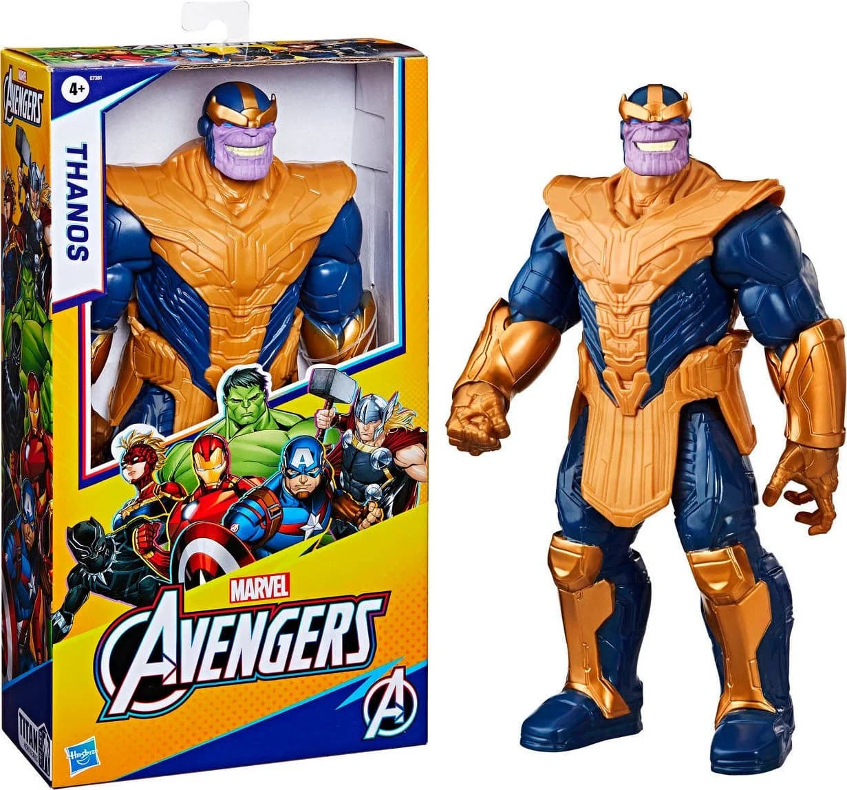 Hasbro Marvel Avengers Titan Hero Serie Deluxe Thanos Action-Figur - Bild 2