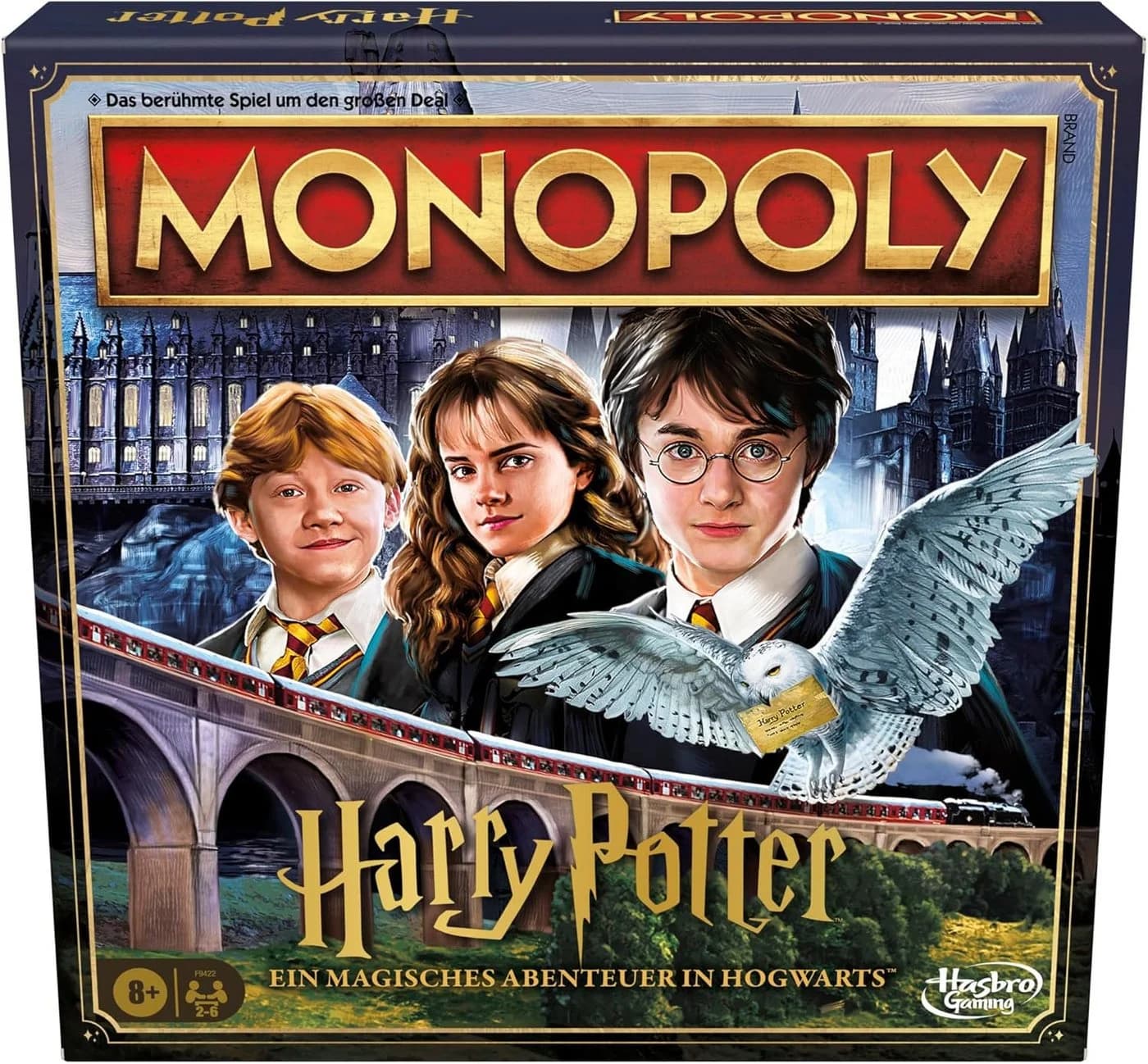 Hasbro Monopoly Harry Potter Magische Edition Brettspiel Ab 8 Jahren