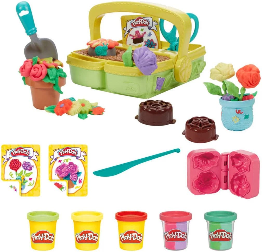Hasbro Play-Doh Knetform-Set Bunter Blumenspaß mit 5 Dosen - Bild 4