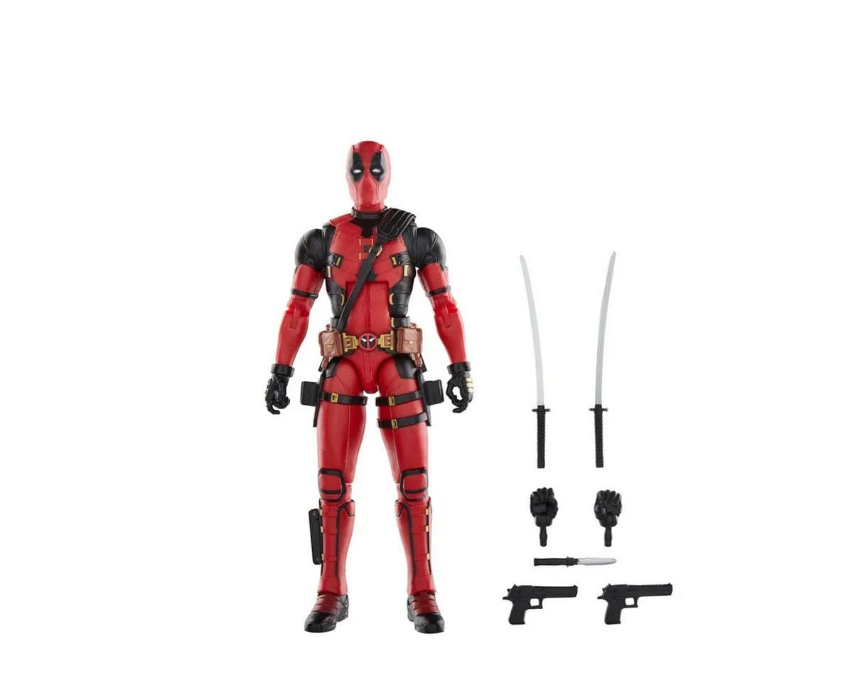 Hasbro Marvel Legends Deadpool 6 Inch Actionfigur mit Zubehör - Bild 3
