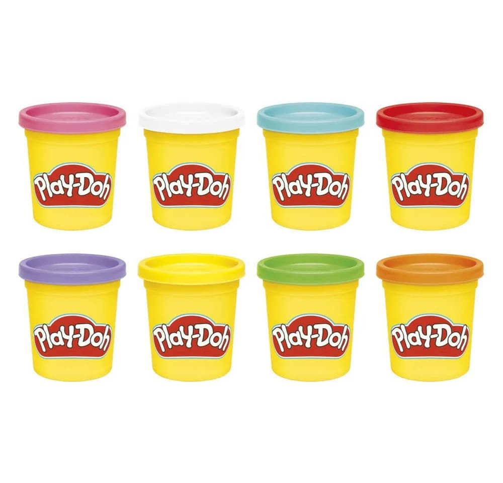 Hasbro Play-Doh Knete Regenbogen Farben 8er Pack - Bild 2