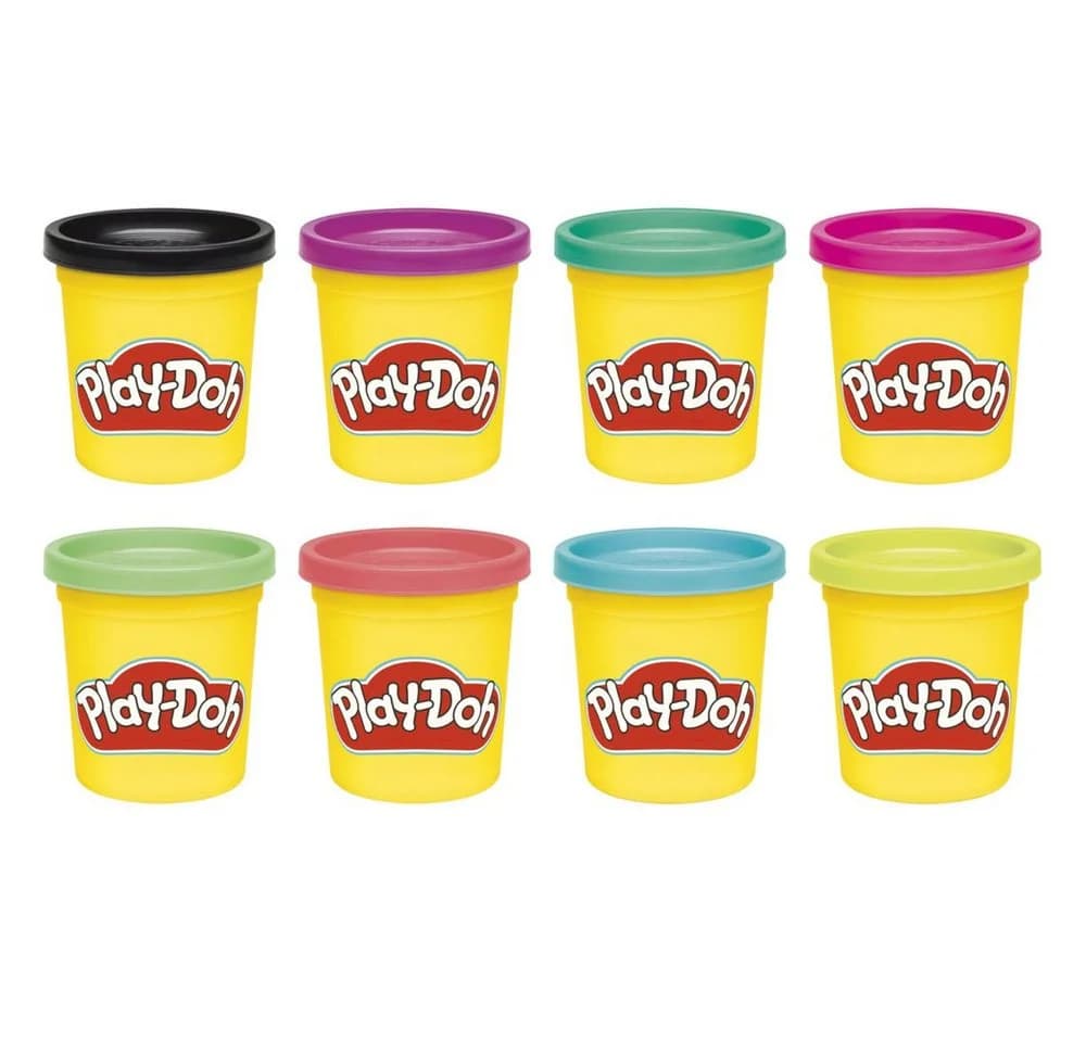 Hasbro Play-Doh Knete 8er Pack Kräftige Farben - Bild 2